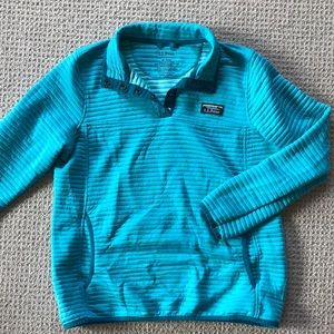 LL Bean Women's Airlight Knit Pullover - Blue